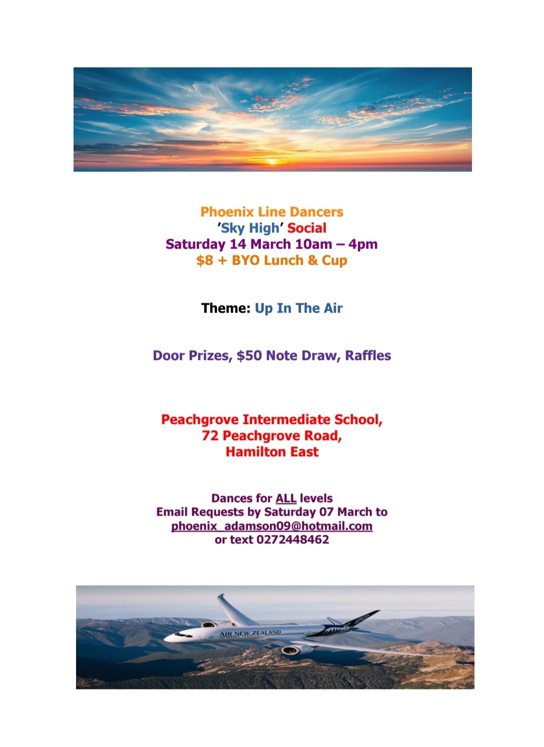 Phoenix Line Dancers 'Sky High' Social