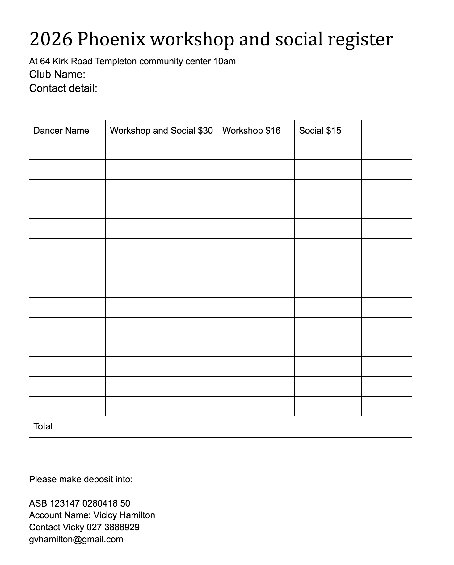 Vicky Line Dance Workshop With Phoenix Adamson & 11 Years Dance Social