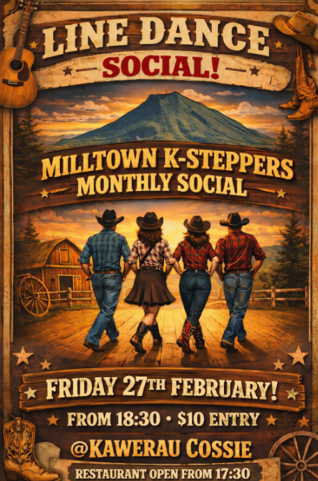 Milltown K-Steppers line dance social